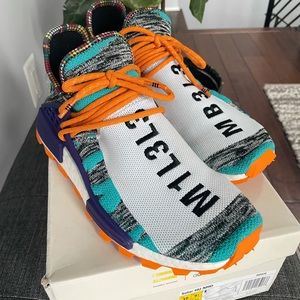 Adidas NMD Hu Pharrell Solar Pack Mens Orange